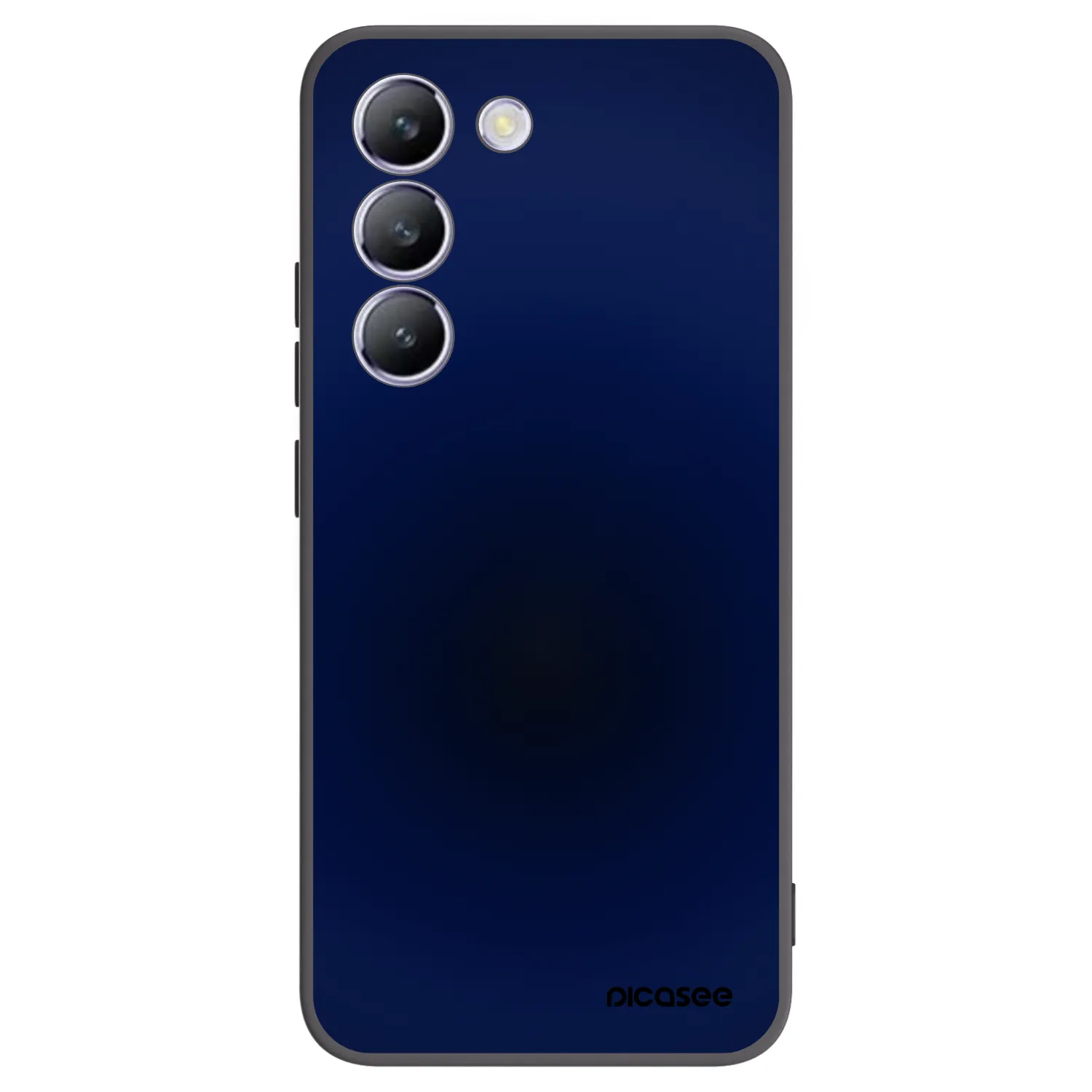 Picasee Μαύρη θήκη σιλικόνης για Vivo V40 SE 5G - Deep Ocean