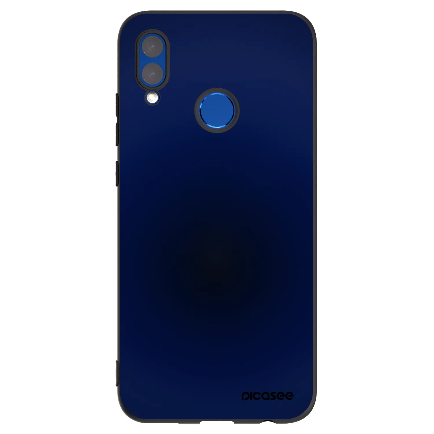 Picasee Μαύρη θήκη σιλικόνης για Huawei P Smart 2019 - Deep Ocean