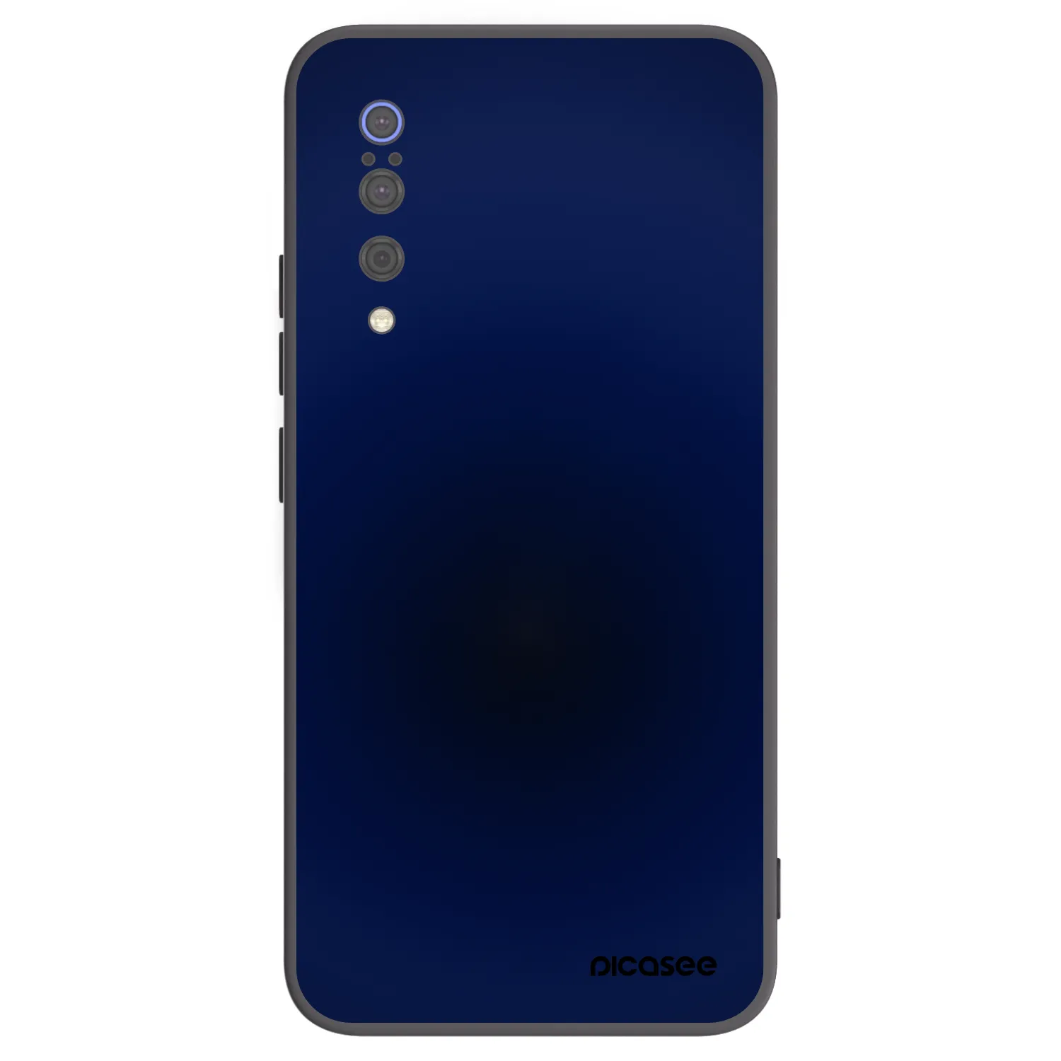 Picasee Μαύρη θήκη σιλικόνης για Xiaomi Mi 9 - Deep Ocean