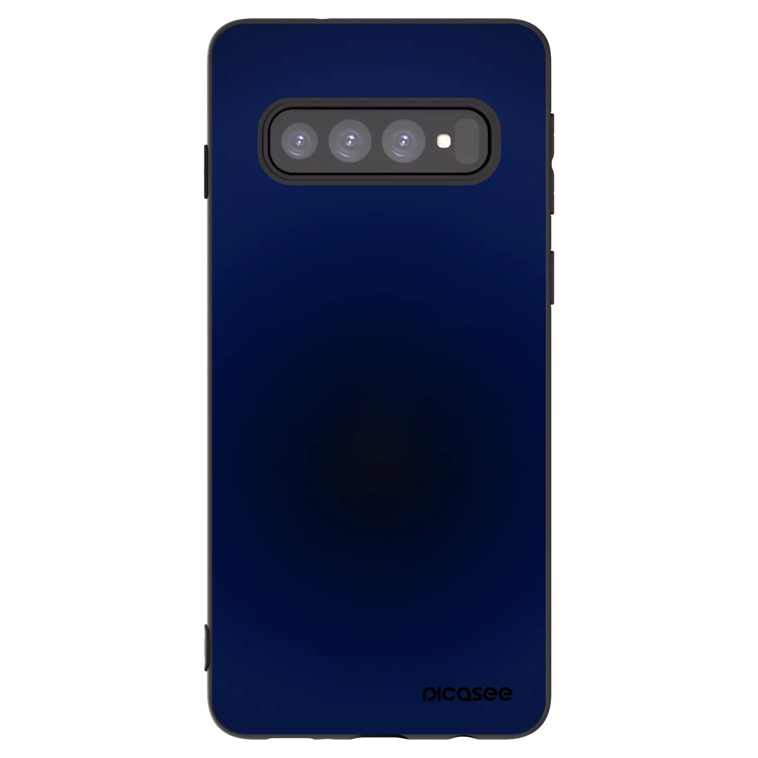 Picasee Μαύρη θήκη σιλικόνης για Samsung Galaxy S10 G973 - Deep Ocean