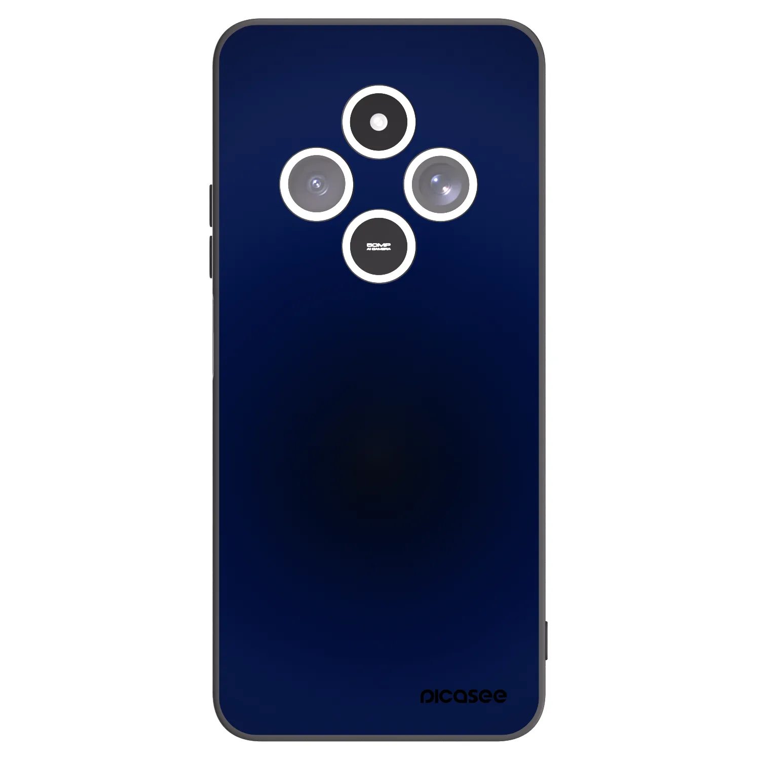 Picasee Μαύρη θήκη σιλικόνης για Xiaomi Redmi 14C - Deep Ocean