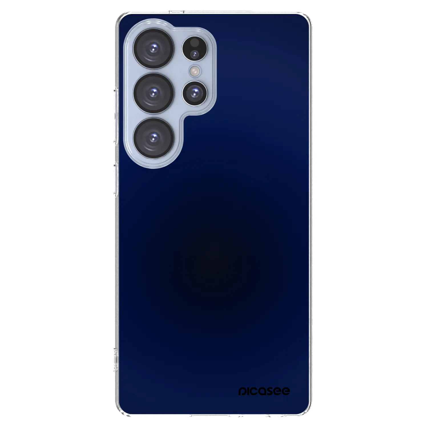 Picasee διαφανής θήκη σιλικόνης Samsung Galaxy S25 Ultra 5G - Deep Ocean