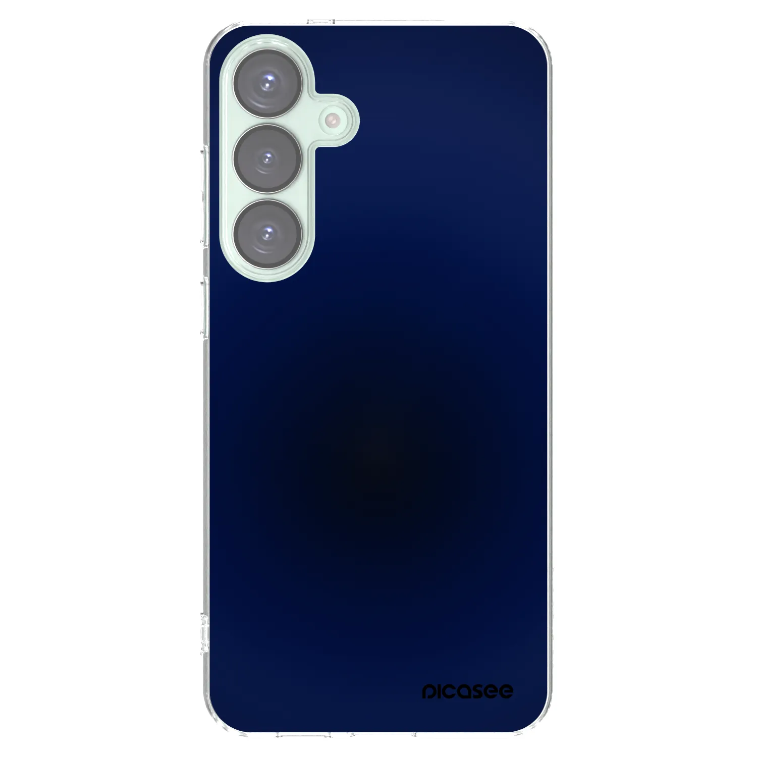 Picasee διαφανής θήκη σιλικόνης Samsung Galaxy S25+ 5G - Deep Ocean
