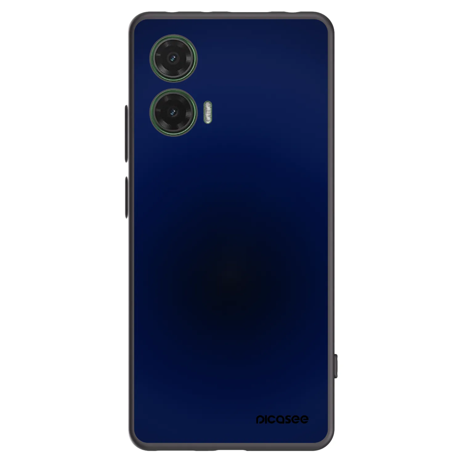 Picasee Μαύρη θήκη σιλικόνης για Motorola Moto G35 5G - Deep Ocean