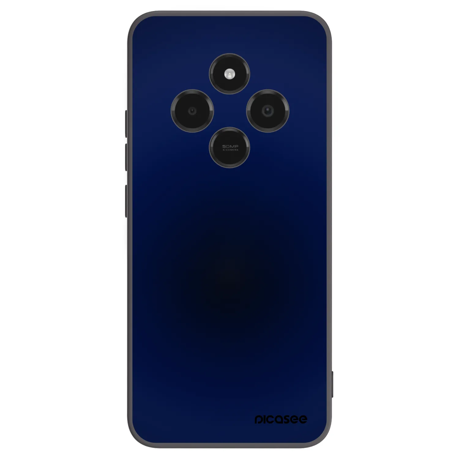 Picasee Μαύρη θήκη σιλικόνης για Xiaomi Poco C75 - Deep Ocean