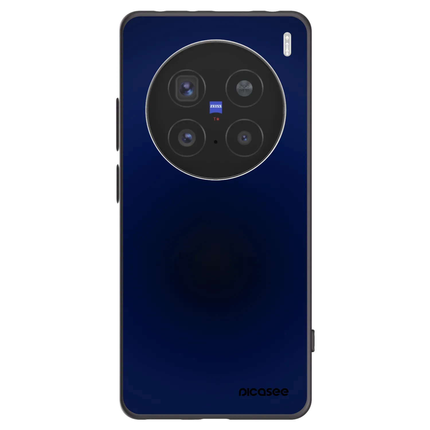 Picasee Μαύρη θήκη σιλικόνης για Vivo X200 Pro - Deep Ocean