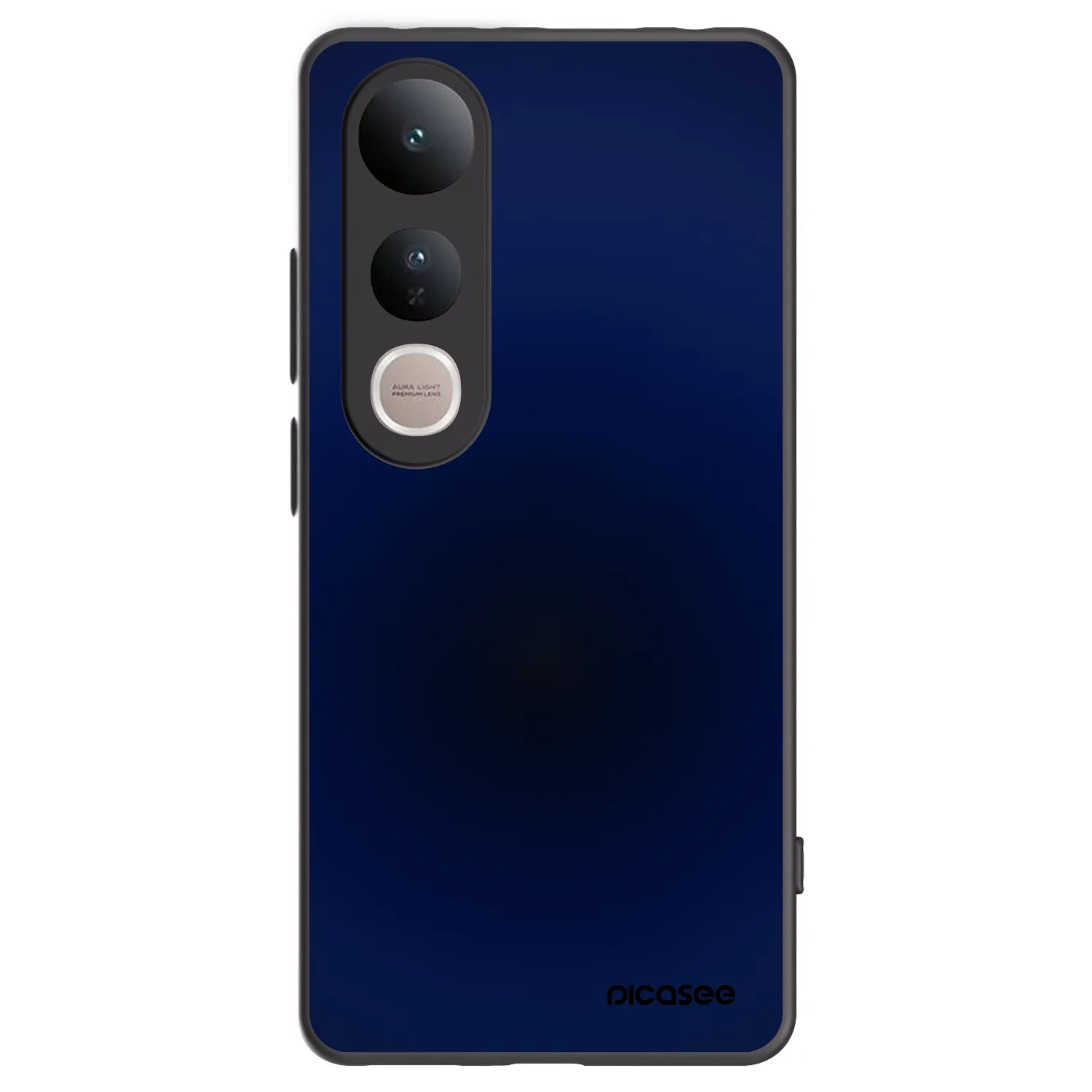 Picasee Μαύρη θήκη σιλικόνης για Vivo V50 Lite 5G - Deep Ocean
