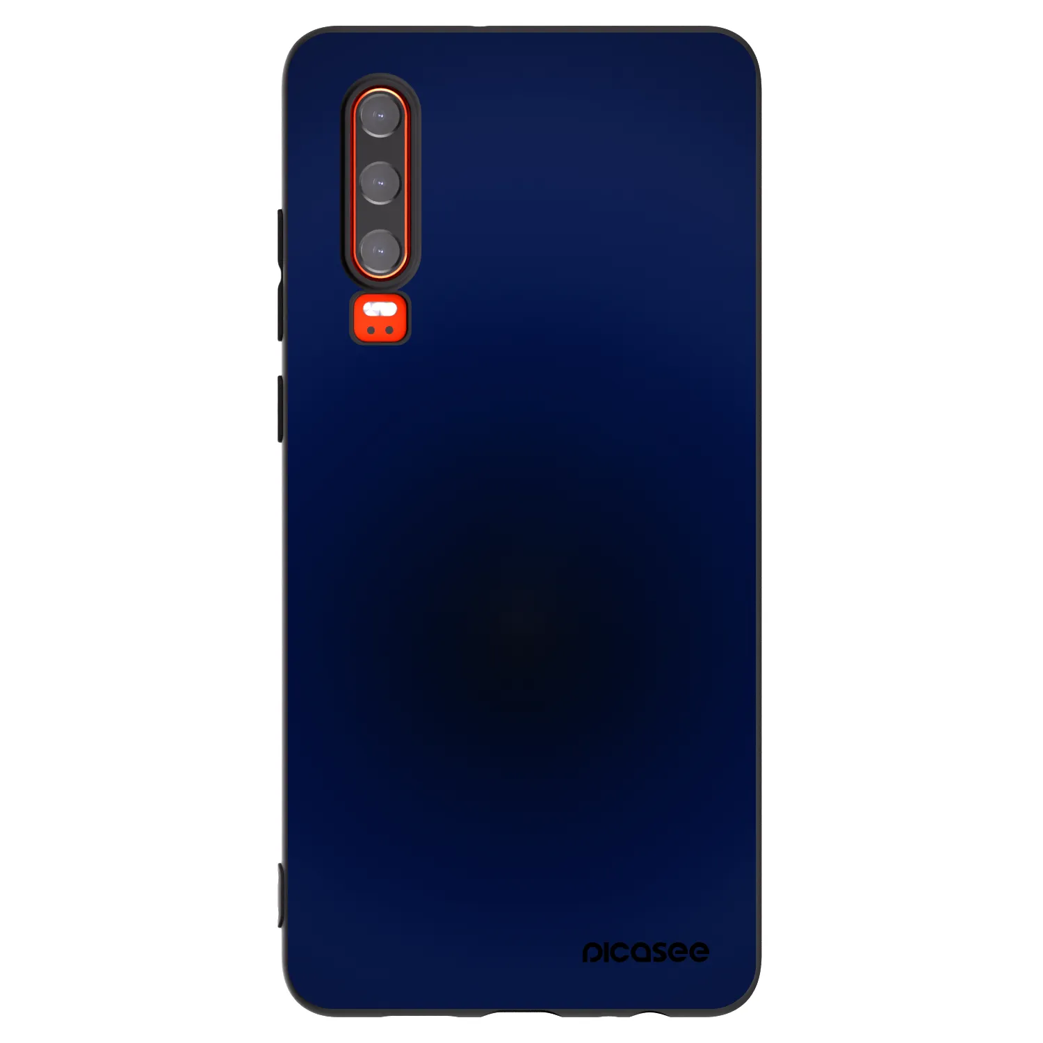 Picasee Μαύρη θήκη σιλικόνης για Huawei P30 - Deep Ocean