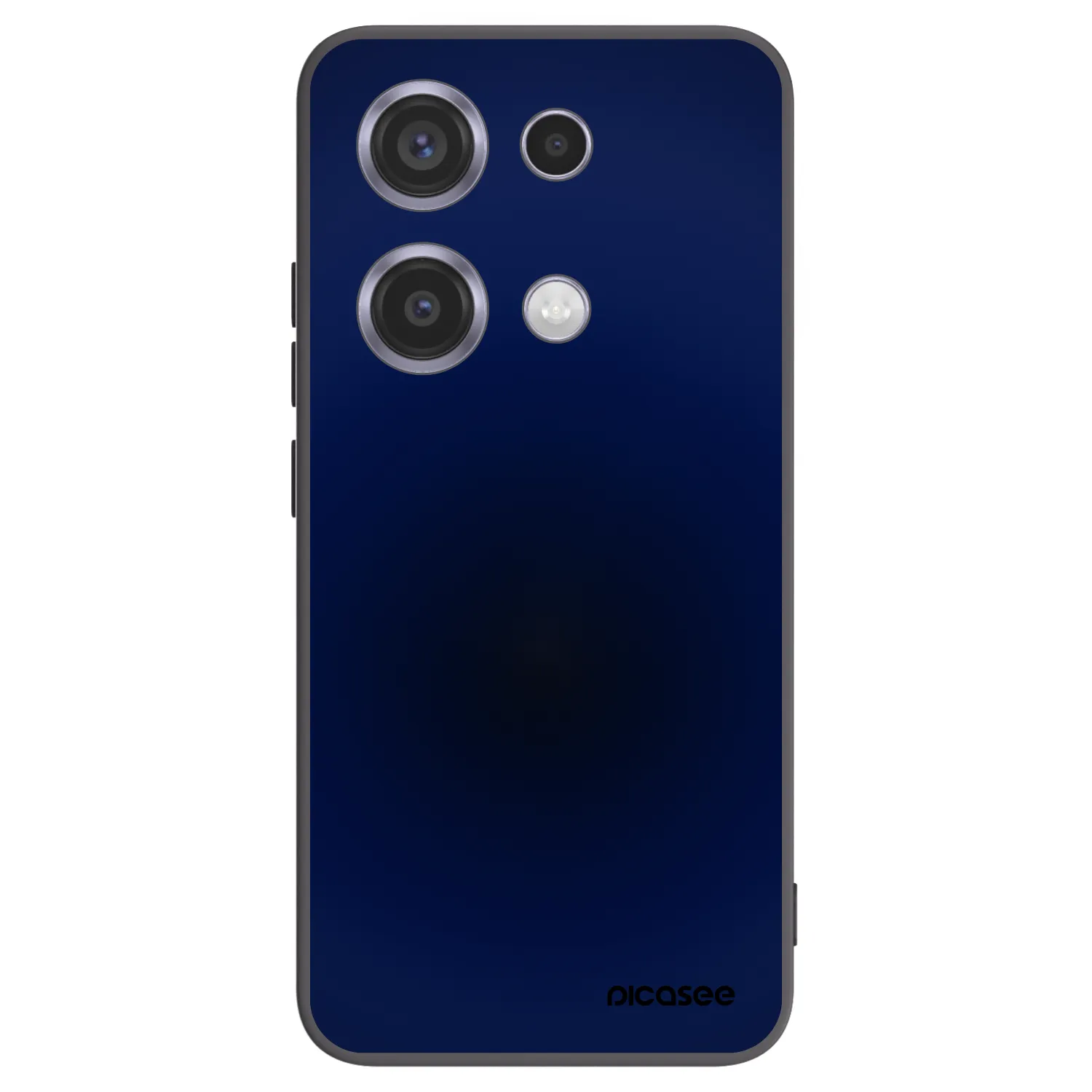 Picasee Μαύρη θήκη σιλικόνης για Xiaomi Redmi Note 14S - Deep Ocean