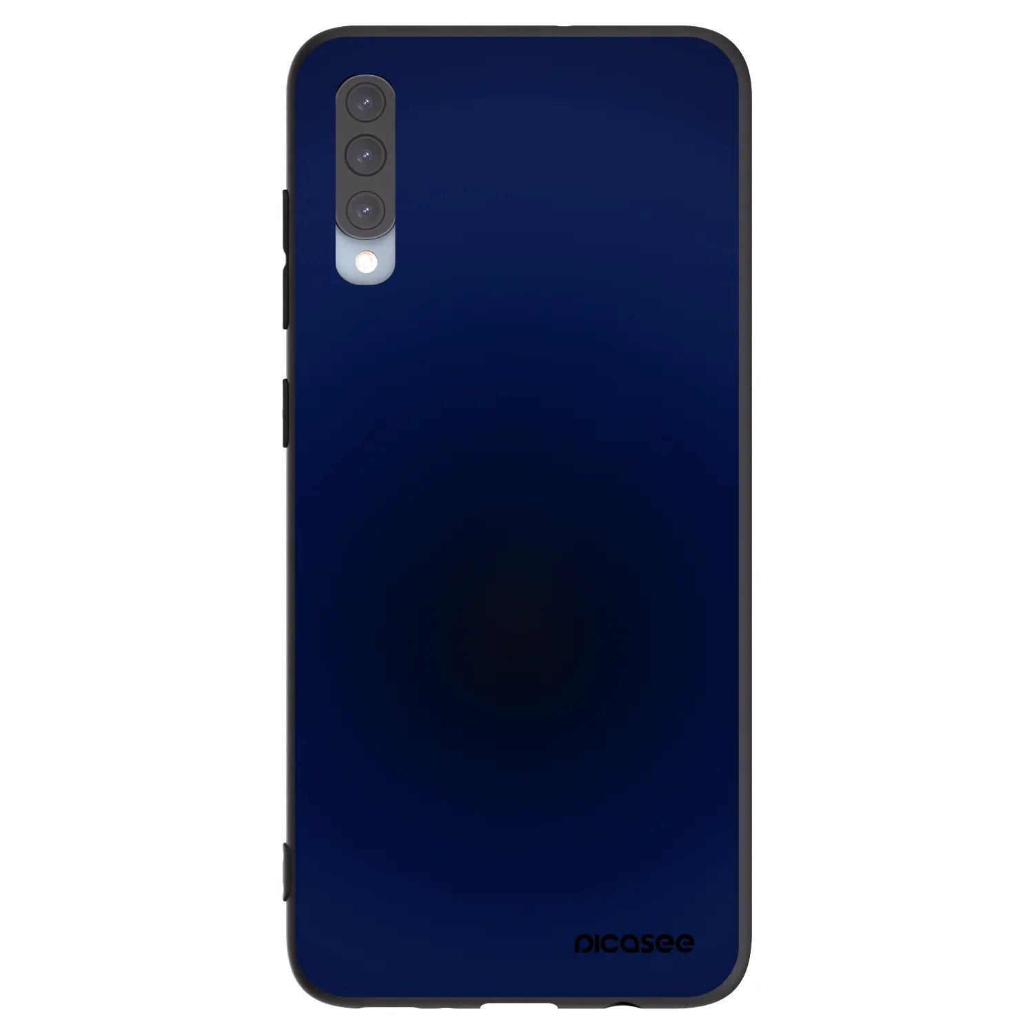 Picasee Μαύρη θήκη σιλικόνης για Samsung Galaxy A70 A705F - Deep Ocean