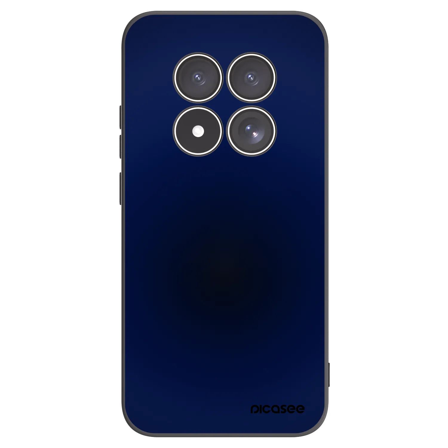 Picasee Μαύρη θήκη σιλικόνης για Xiaomi Redmi Note 15 Pro 4G - Deep Ocean