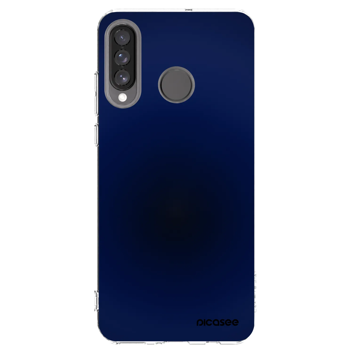 Picasee διαφανής θήκη σιλικόνης Huawei P30 Lite - Deep Ocean