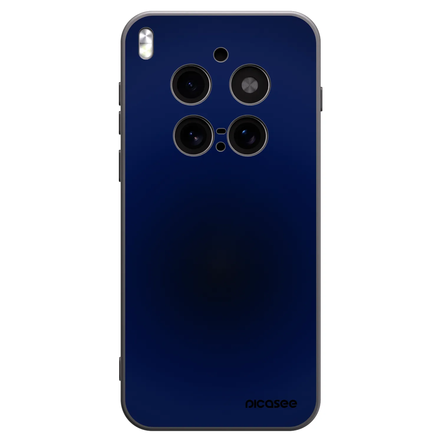 Picasee Μαύρη θήκη σιλικόνης για Vivo X300 Pro - Deep Ocean