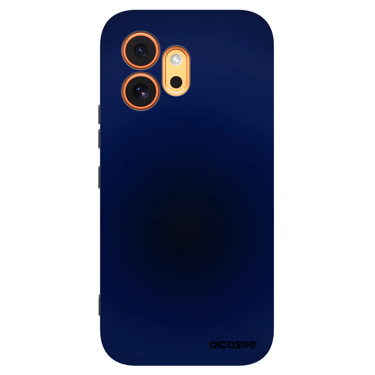 Picasee Μαύρη θήκη σιλικόνης για Honor 600 - Deep Ocean
