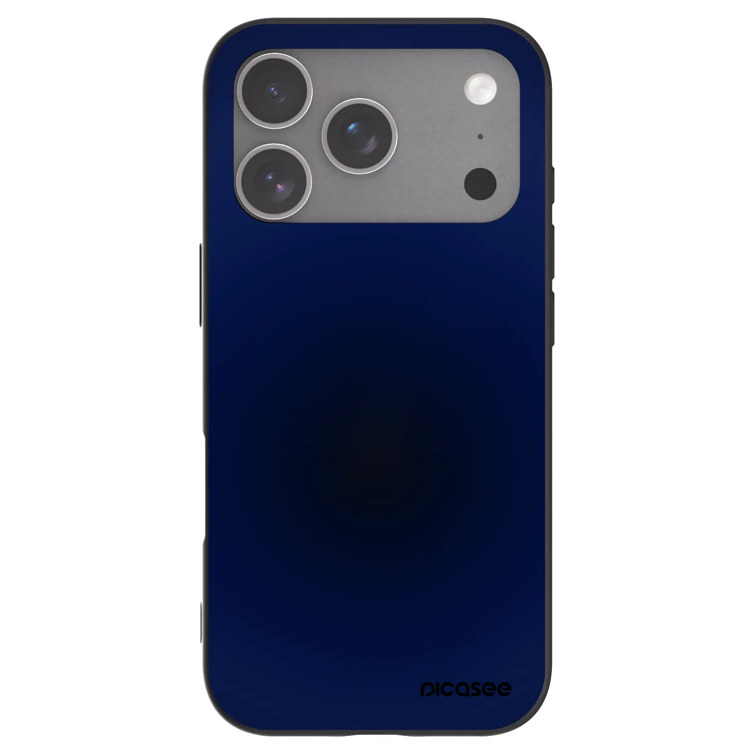 Picasee Μαύρη θήκη σιλικόνης για Apple iPhone 18 Pro - Deep Ocean
