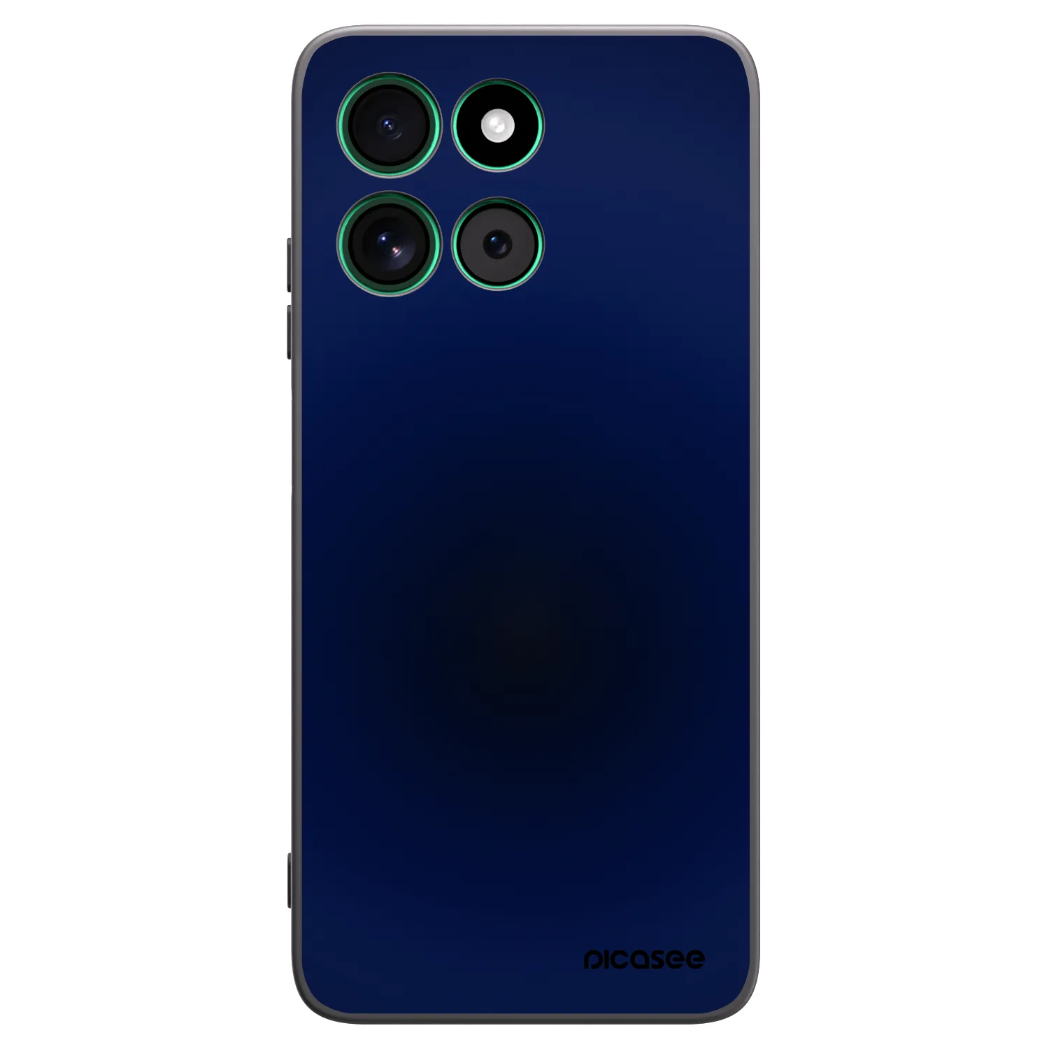 Picasee Μαύρη θήκη σιλικόνης για Motorola Moto G57 Power - Deep Ocean