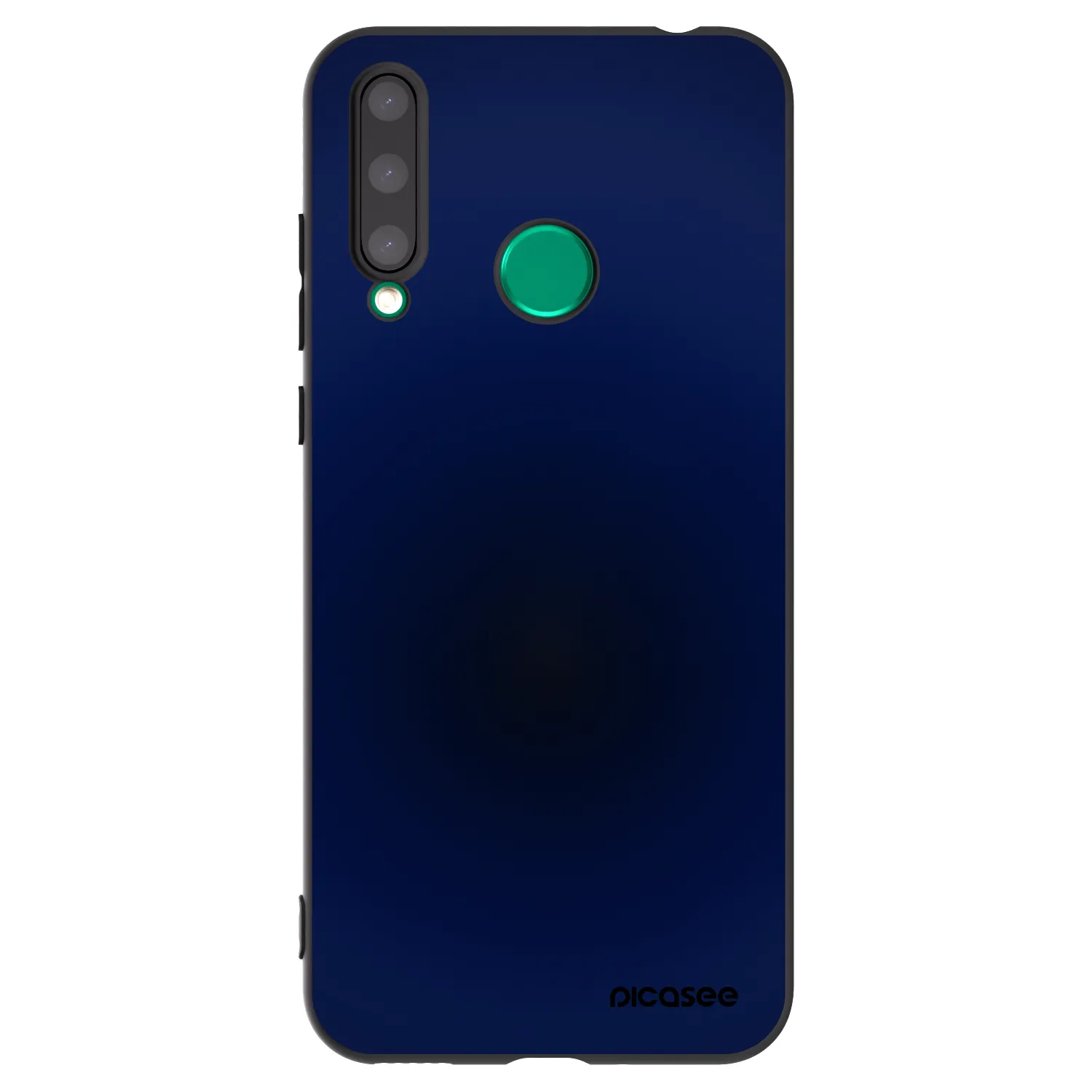 Picasee Μαύρη θήκη σιλικόνης για Honor 20 Lite - Deep Ocean