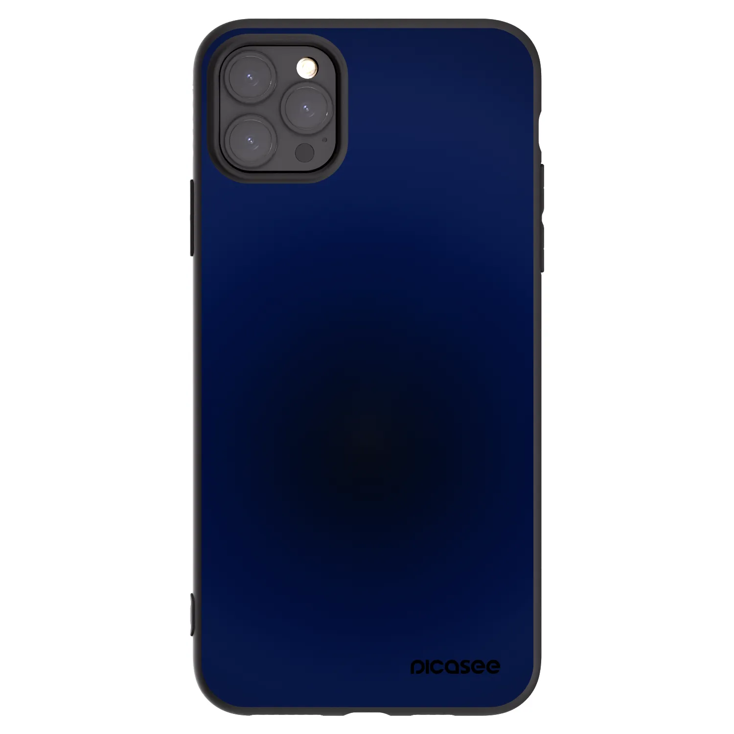 Picasee Μαύρη θήκη σιλικόνης για Apple iPhone 11 Pro Max - Deep Ocean