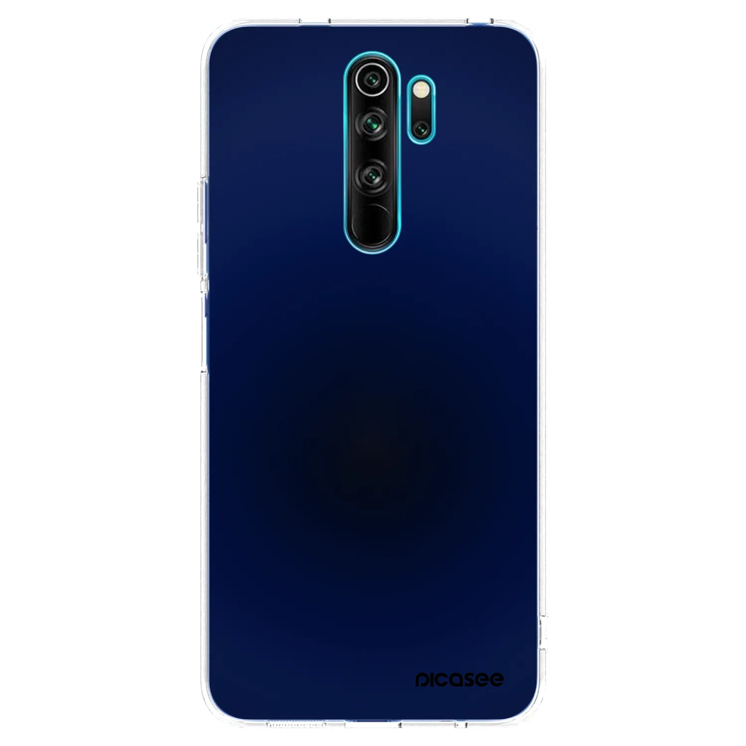 Picasee διαφανής θήκη σιλικόνης Xiaomi Redmi Note 8 Pro - Deep Ocean