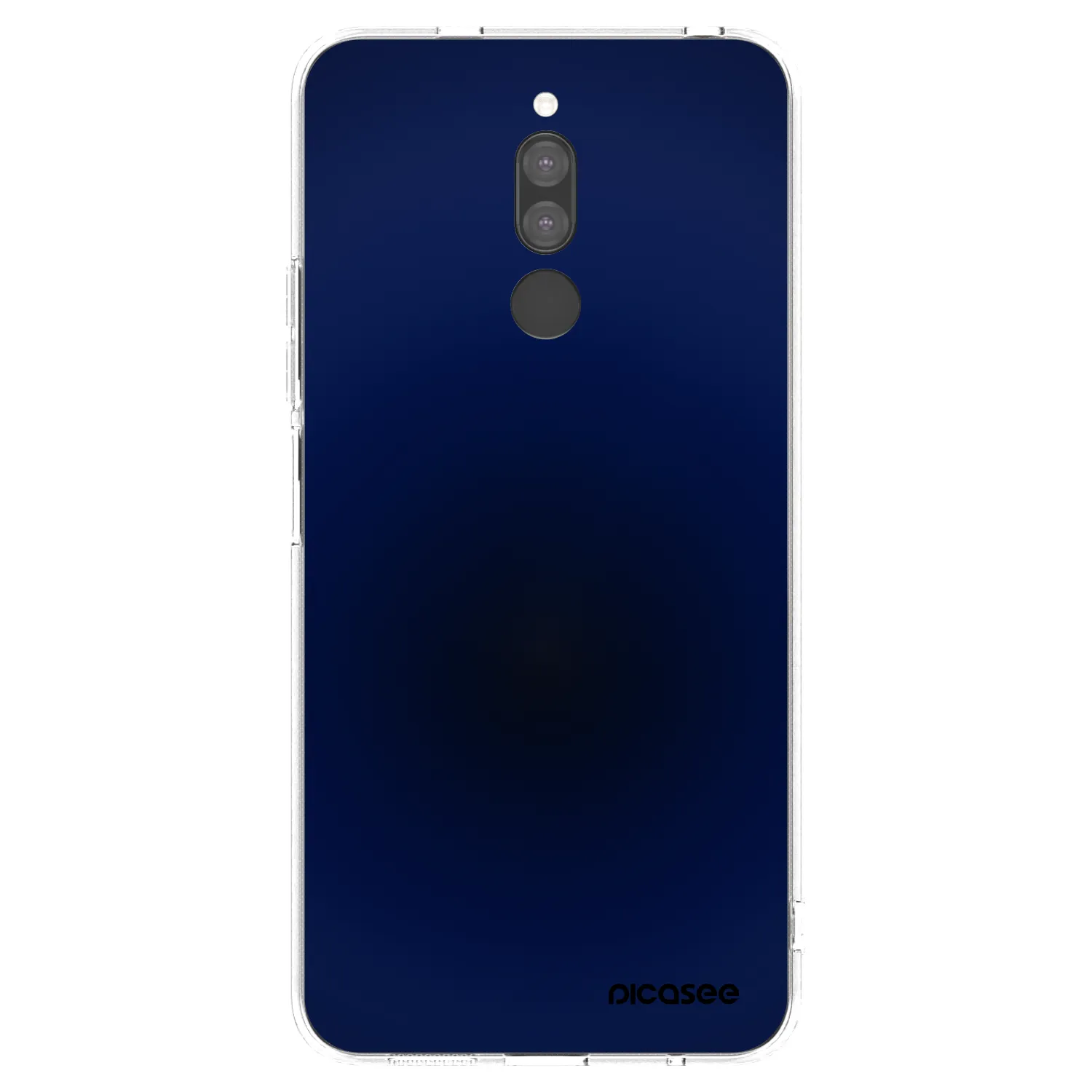 Picasee διαφανής θήκη σιλικόνης Xiaomi Redmi 8 - Deep Ocean