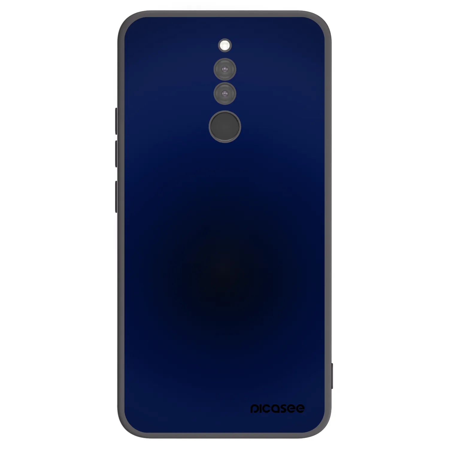 Picasee Μαύρη θήκη σιλικόνης για Xiaomi Redmi 8 - Deep Ocean