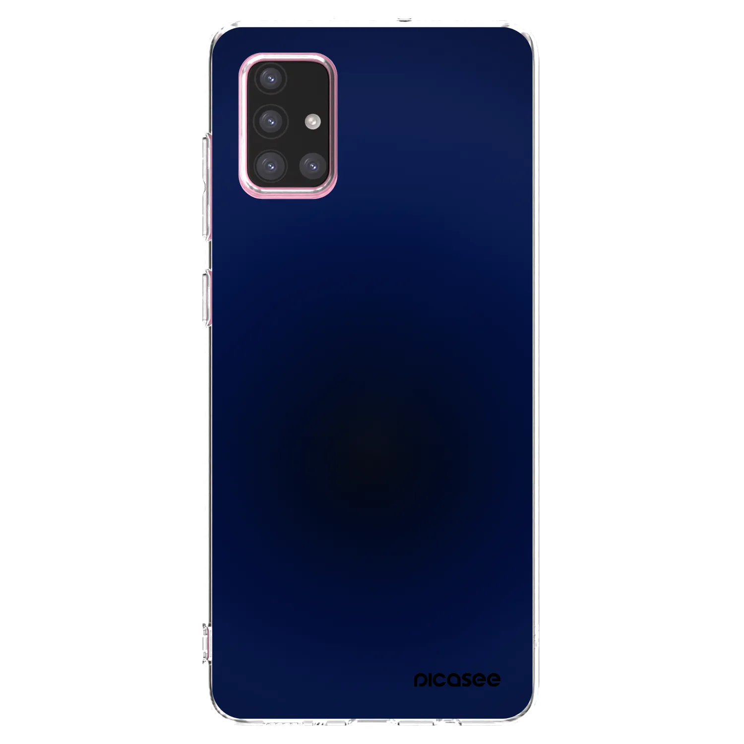 Picasee διαφανής θήκη σιλικόνης Samsung Galaxy A71 A715F - Deep Ocean