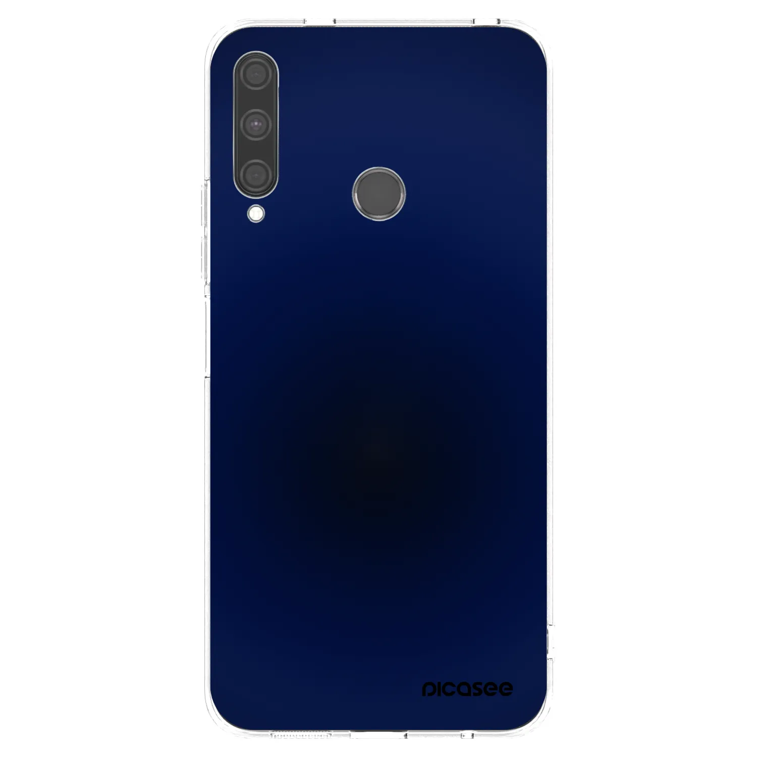 Picasee διαφανής θήκη σιλικόνης Huawei P40 Lite E - Deep Ocean