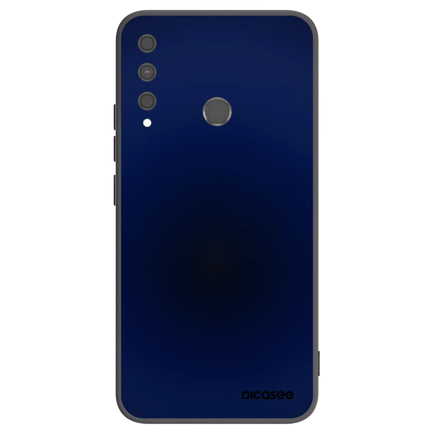 Picasee Μαύρη θήκη σιλικόνης για Huawei P40 Lite E - Deep Ocean