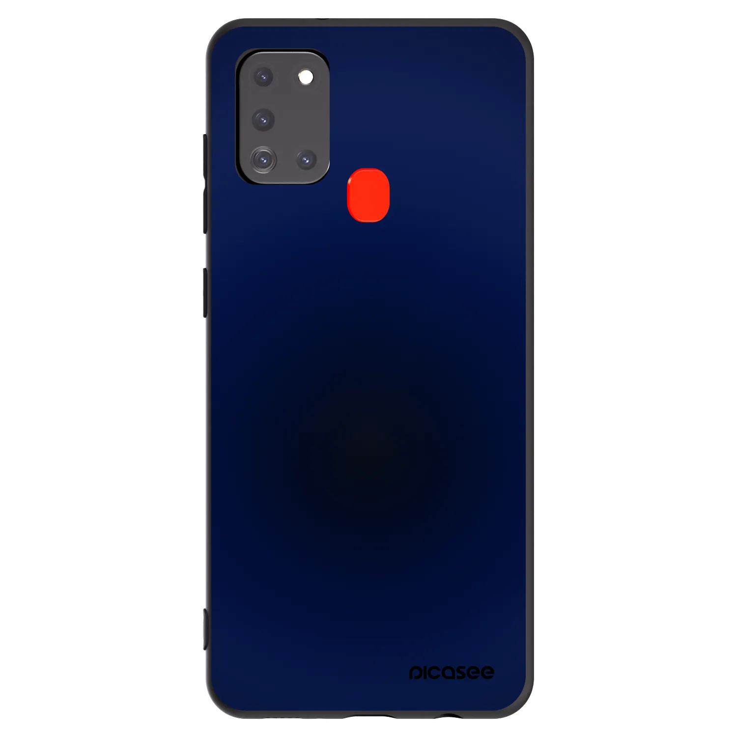 Picasee Μαύρη θήκη σιλικόνης για Samsung Galaxy A21s - Deep Ocean