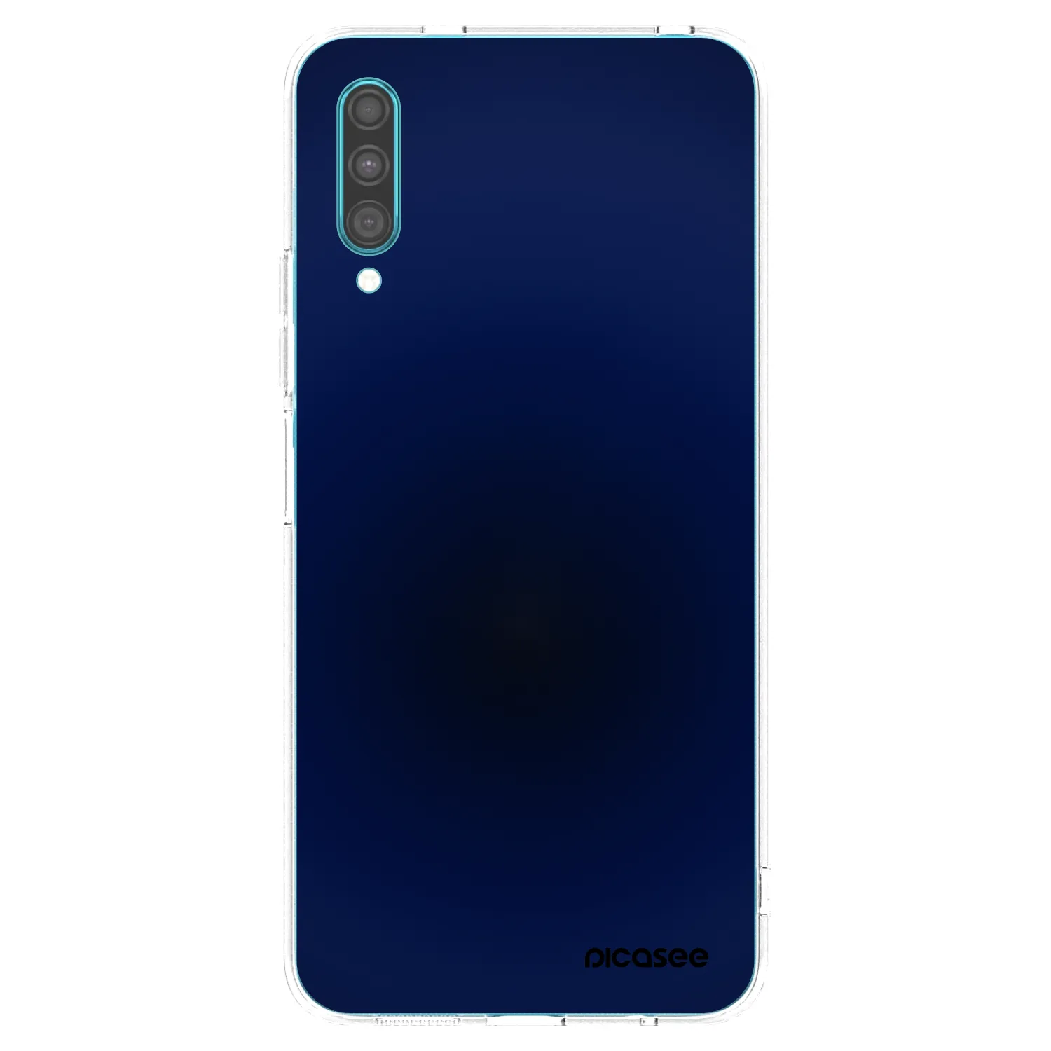 Picasee διαφανής θήκη σιλικόνης Samsung Galaxy A30s A307F - Deep Ocean