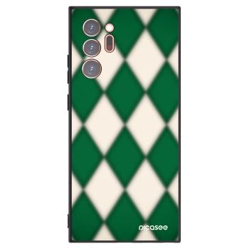 Picasee Μαύρη θήκη σιλικόνης για Samsung Galaxy Note 20 Ultra - Emerald Diamond