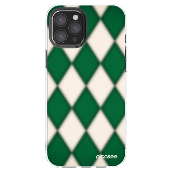 Picasee διαφανής θήκη σιλικόνης Apple iPhone 12 Pro Max - Emerald Diamond