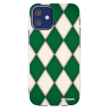 Picasee διαφανής θήκη σιλικόνης Apple iPhone 12 mini - Emerald Diamond