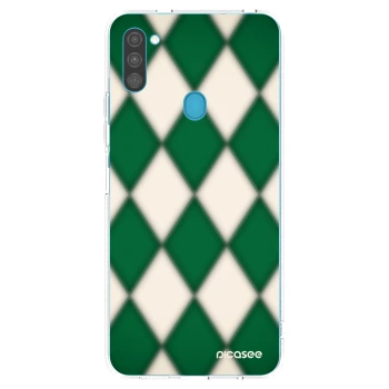 Picasee διαφανής θήκη σιλικόνης Samsung Galaxy M11 - Emerald Diamond