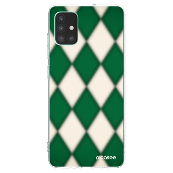 Picasee διαφανής θήκη σιλικόνης Samsung Galaxy M51 M515F - Emerald Diamond