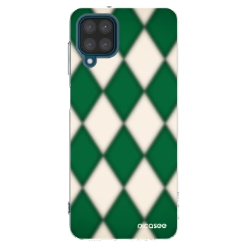 Picasee διαφανής θήκη σιλικόνης Samsung Galaxy A12 A125F - Emerald Diamond