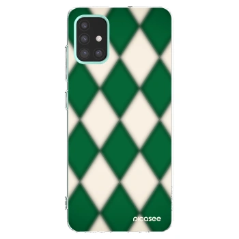 Picasee διαφανής θήκη σιλικόνης Samsung Galaxy M31s - Emerald Diamond