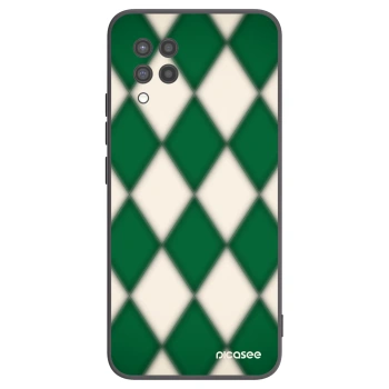 Picasee Μαύρη θήκη σιλικόνης για Samsung Galaxy A42 A426B - Emerald Diamond