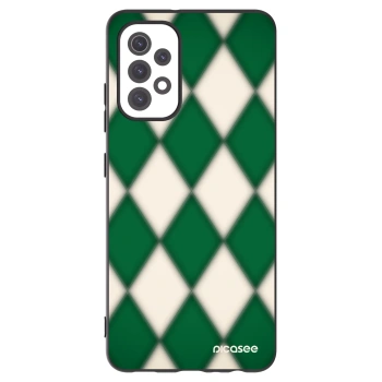 Picasee Μαύρη θήκη σιλικόνης για Samsung Galaxy A32 5G A326B - Emerald Diamond