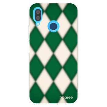 Picasee διαφανής θήκη σιλικόνης Huawei P20 Lite - Emerald Diamond