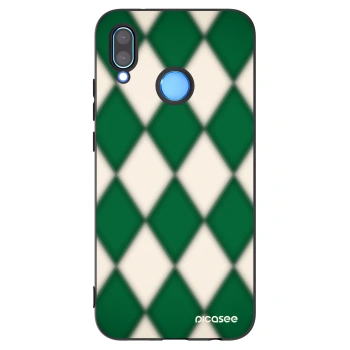 Picasee Μαύρη θήκη σιλικόνης για Huawei P20 Lite - Emerald Diamond