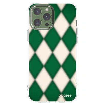 Picasee διαφανής θήκη σιλικόνης Apple iPhone 13 Pro Max - Emerald Diamond