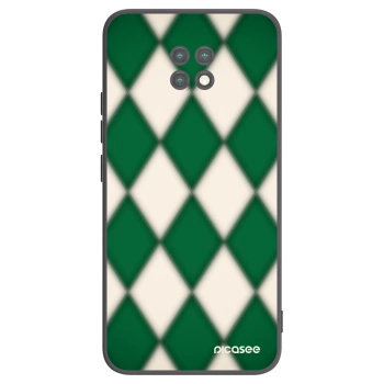 Picasee Μαύρη θήκη σιλικόνης για Xiaomi Redmi Note 9T - Emerald Diamond