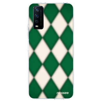 Picasee διαφανής θήκη σιλικόνης Vivo Y11s - Emerald Diamond