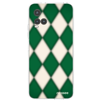 Picasee διαφανής θήκη σιλικόνης Vivo Y33s - Emerald Diamond
