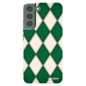 Picasee διαφανής θήκη σιλικόνης Samsung Galaxy S22+ 5G - Emerald Diamond