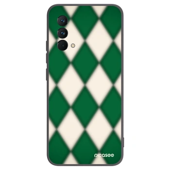 Picasee Μαύρη θήκη σιλικόνης για Realme GT Master Edition 5G - Emerald Diamond