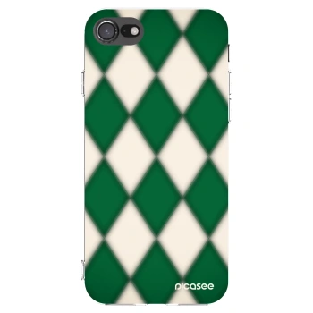 Picasee διαφανής θήκη σιλικόνης Apple iPhone SE 2022 - Emerald Diamond