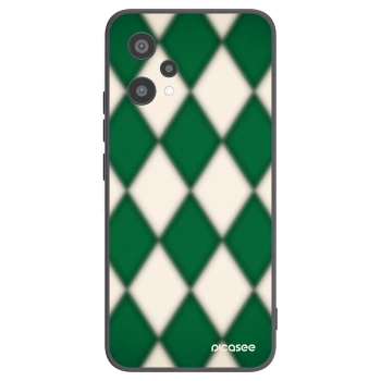 Picasee Μαύρη θήκη σιλικόνης για Realme 9 Pro 5G - Emerald Diamond
