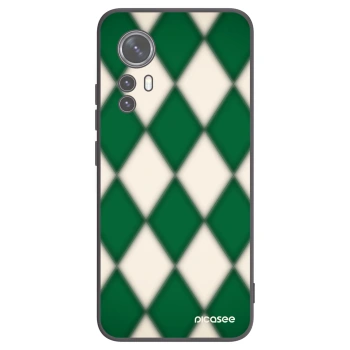 Picasee Μαύρη θήκη σιλικόνης για Xiaomi 12 - Emerald Diamond